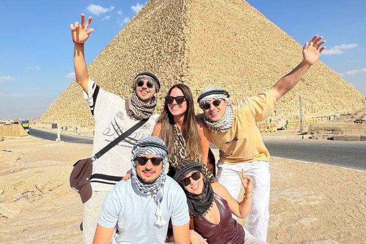 Full Tour Giza Pyramids, Sphinx, Camel, inside pyramid & Quadbike