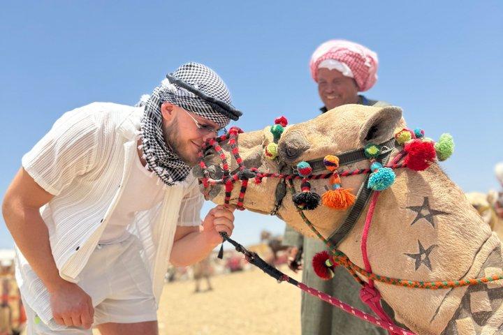 Full Tour Giza Pyramids, Sphinx, Camel, inside pyramid & Quadbike