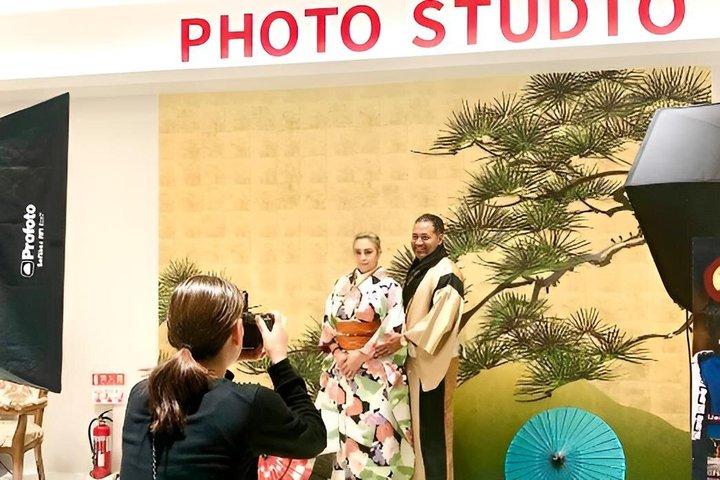 Tokyo Haneda Airport Authentic Kimono Experience at Kimono Shop