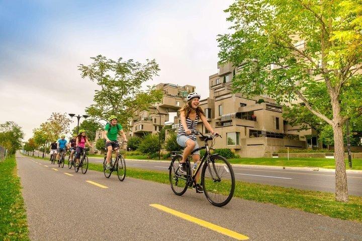 Half day bike Rental by the Old Montreal and Lachine Canal