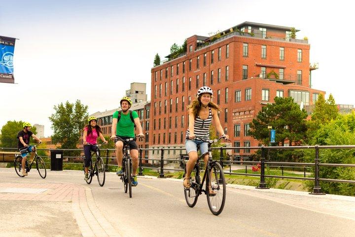 Full day E Bike Rental by the Old Montreal and Lachine Canal