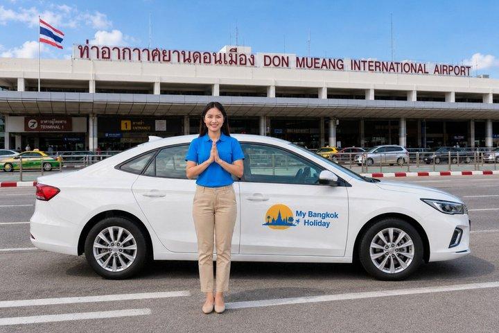 Private Arrival Transfer from BKK or DMK to Bangkok Hotel