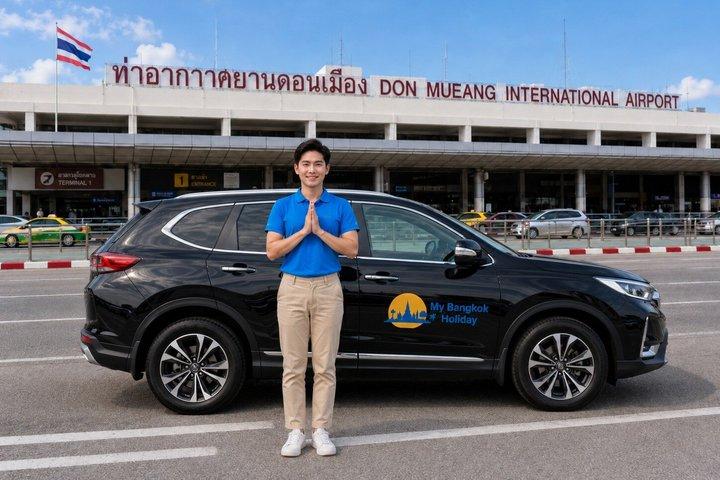 Private Arrival Transfer from BKK or DMK to Bangkok Hotel
