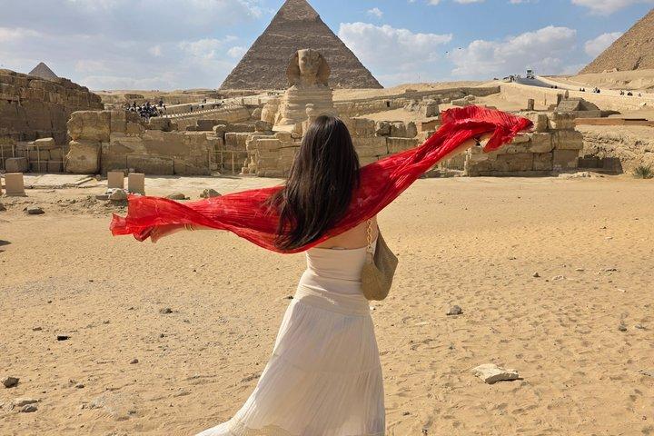 Private VIP Giza Pyramids, Sphinx & New Grand Egyptian Museum GEM