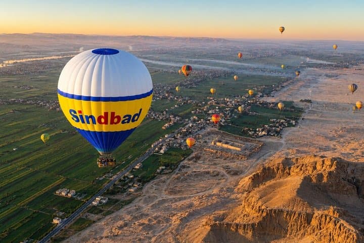 Sunrise Hot Air Balloon Ride Over Luxor