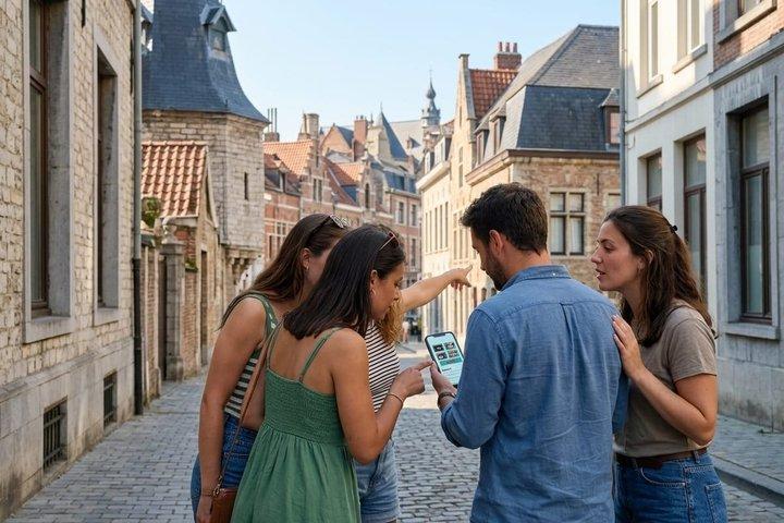 Self Guided Secrets of Kortrijk Exploration Game Tour
