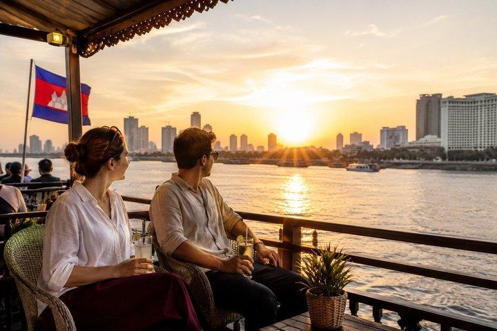 Phnom Penh Full Day Tour with Sunset Cruise on the Mekong River