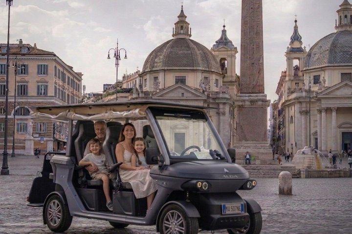 3-Hour Private Tour of Rome with Golf Cart