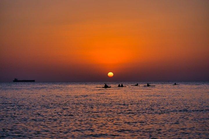 Sunrise and Sunset Kayaking Muscat