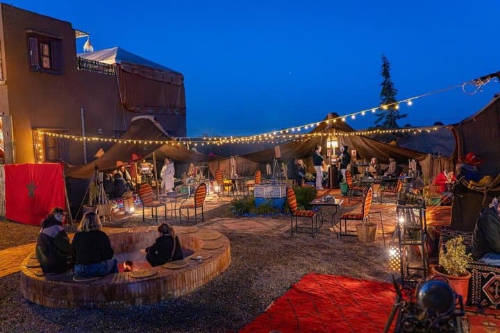 Marrakech Sunrise Hot Air Balloon Ride in with Berber House