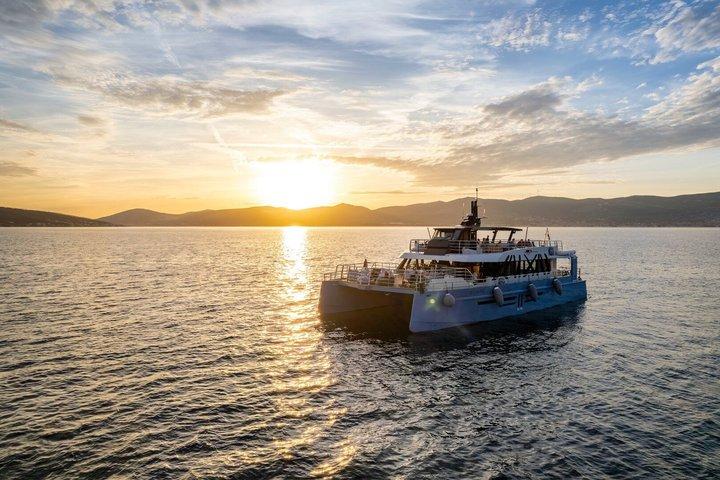 Experience Luxury Sunset and Evening Cruise in Split
