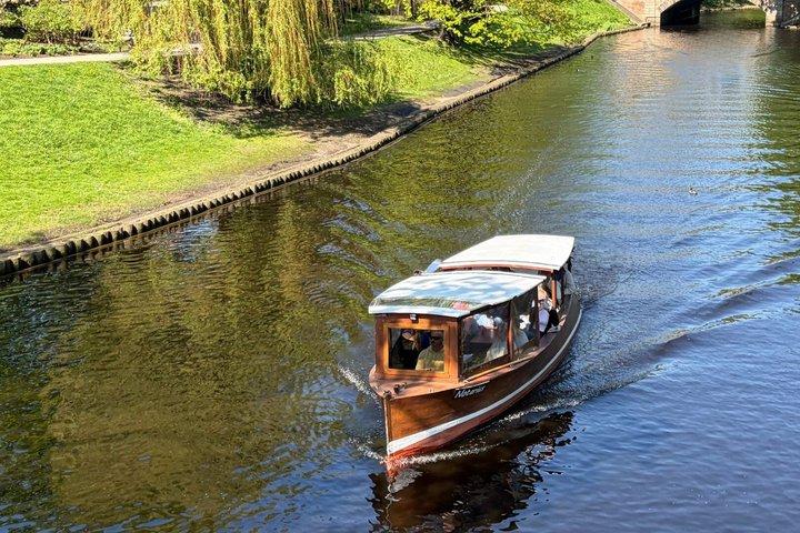 Riga: Historic Canal Boat Tour with Audio Guide