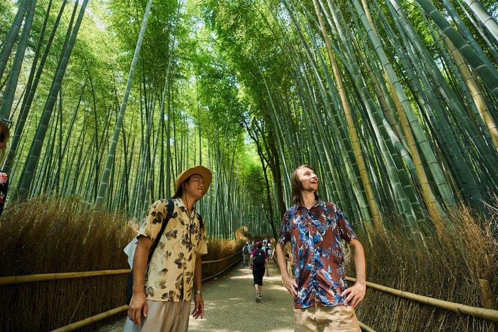 Kyoto Arashiyama Bamboo Forest Walk and Chopstick Making Tour