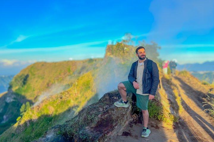 Ubud Bali Mount Batur Sunrise Trek Hot Spring Waterfall Lunch