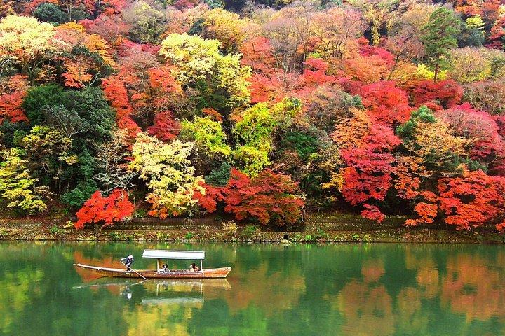 Experience Kyoto Katsura River boat Adventure in Arashiyama