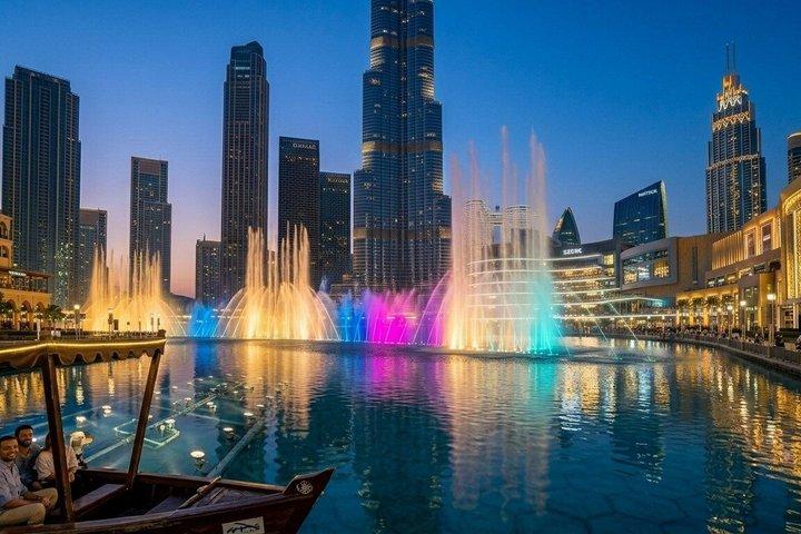 Dubai Fountain Show And Lake Ride