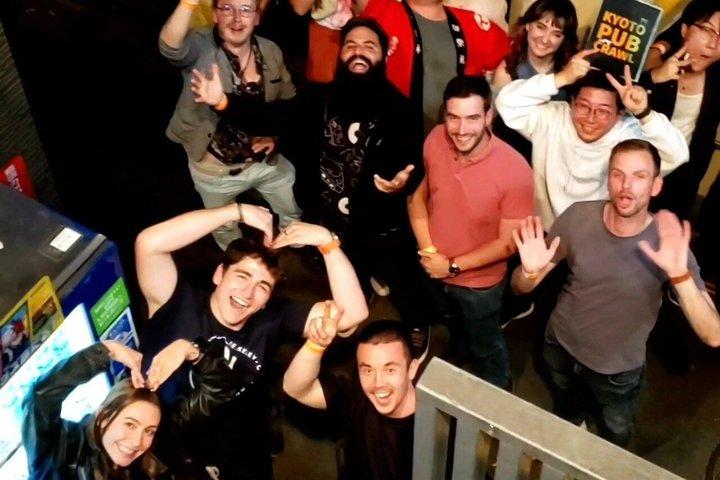 Kyoto Nightlife Pub Crawl with Drinks and Karaoke