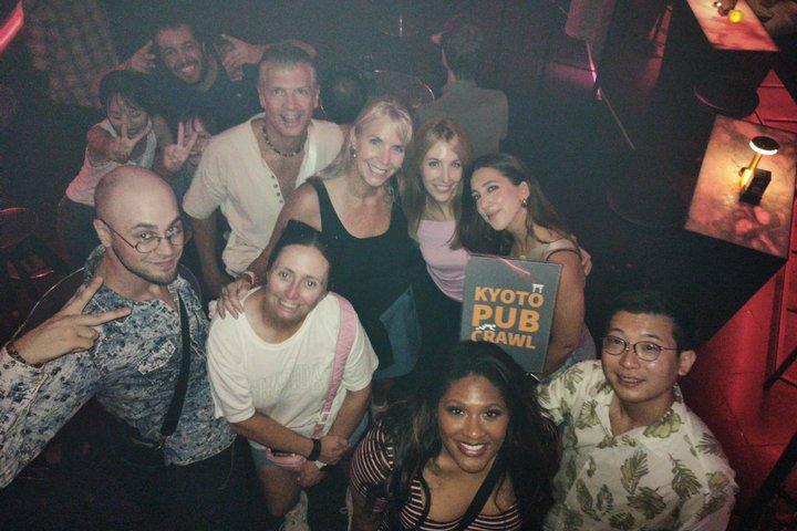 Kyoto Nightlife Pub Crawl with Drinks and Karaoke