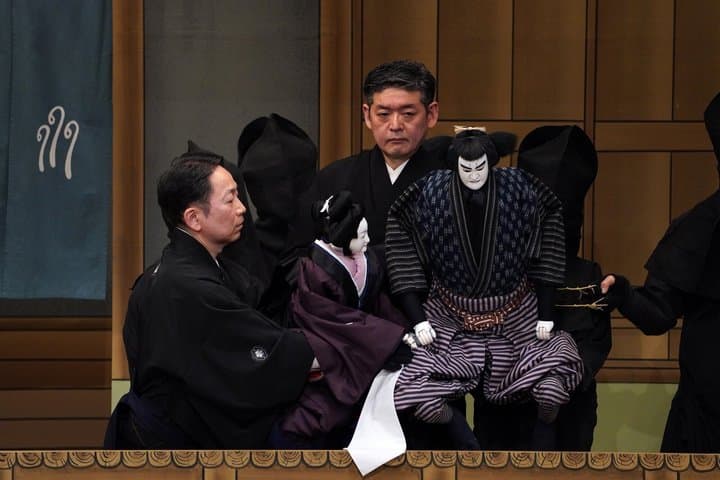 BUNRAKU with Audio Guide in Toyocho,Tokyo