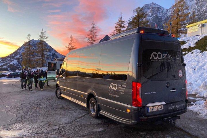 From Prague to Nuremberg - Private Transfer by MINIBUS Mercedes Sprinter 19+1pax