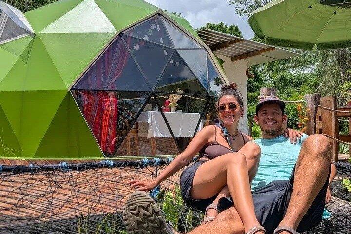 Stay at an Eco Dome Lodge & Explore Giant Tortoises, Lava Tunnels