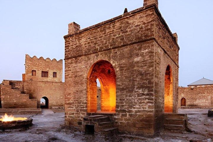 Absheron Peninsula Tour Ateshgah Fire Temple and Yanar Dag