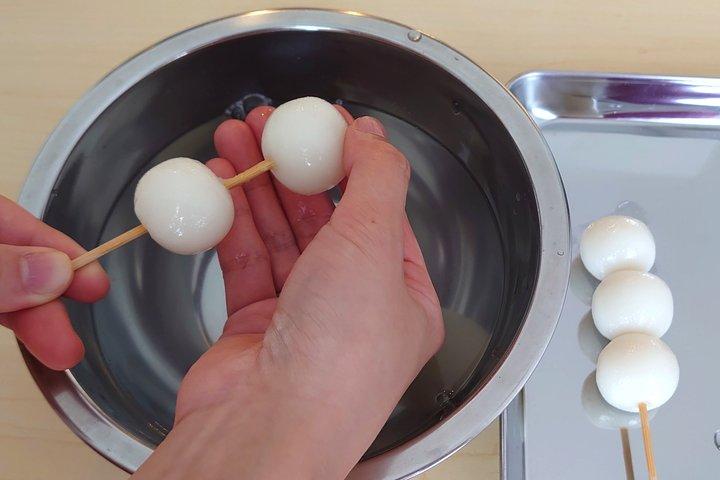 Matcha and Mochi Wagashi Japanese Sweets Making Class in Osaka