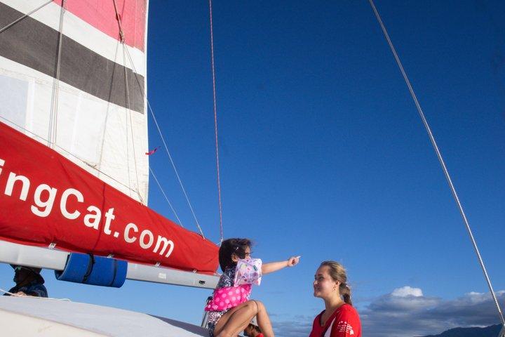 Sunset Catamaran Cruise on Oahu's North Shore