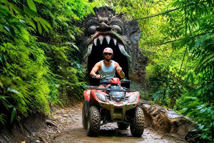 Full-Day Bali Adventure Tour with Quad Bikes and Rafting