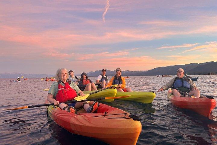 Sunset Kayak Tour in Tahoe City