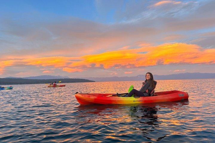 Sunset Kayak Tour in Tahoe City