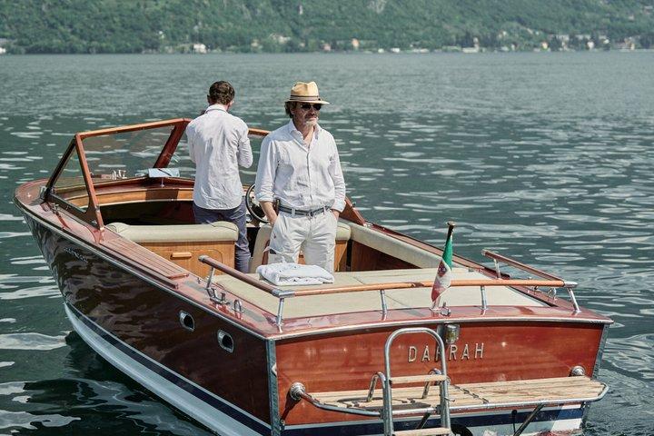 Private Lake Como Wooden Speedboat Tour with Aperitif