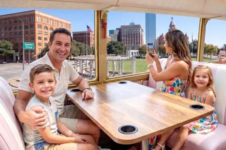 Dallas and JFK Bus Tour Explore the City on a Double Decker