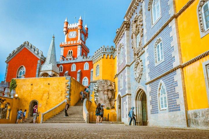 Sintra, Pena Palace, Regaleira, Roca & Cascais Small-Group Tour