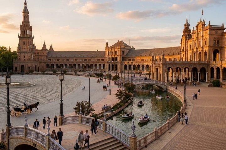 Lisbon Private transfer to Seville - 2h free time in Mérida Spain