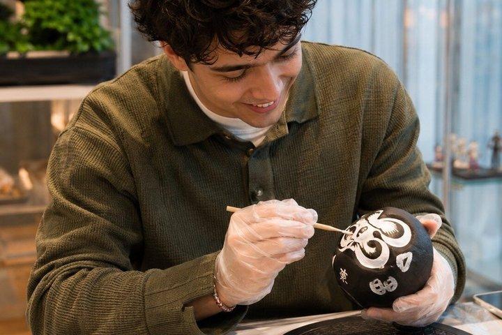 Daruma Painting Workshop in Kyoto Arashiyama