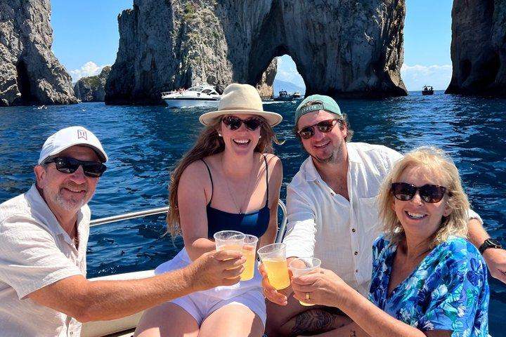 Private Day Boat Trip to Capri and Blue Grotto from Positano