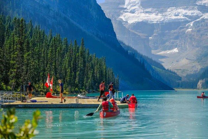 Banff: Lake Louise Canoe Tour & Moraine Lake | Skip-the-Line