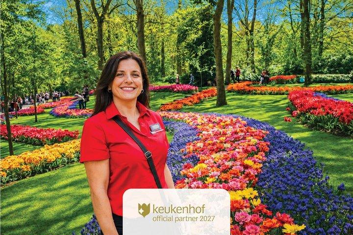 From Amsterdam: Keukenhof Ticket, Transfer & Live Guide Option