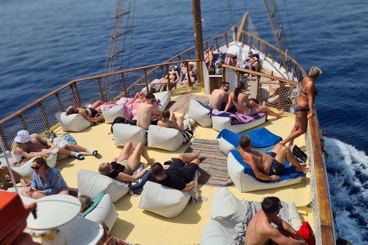 Rhodes Sunset Cruise Swim and Snorkel with Live Music