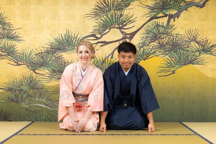 Tokyo Haneda Airport Authentic Kimono Experience at Kimono Shop