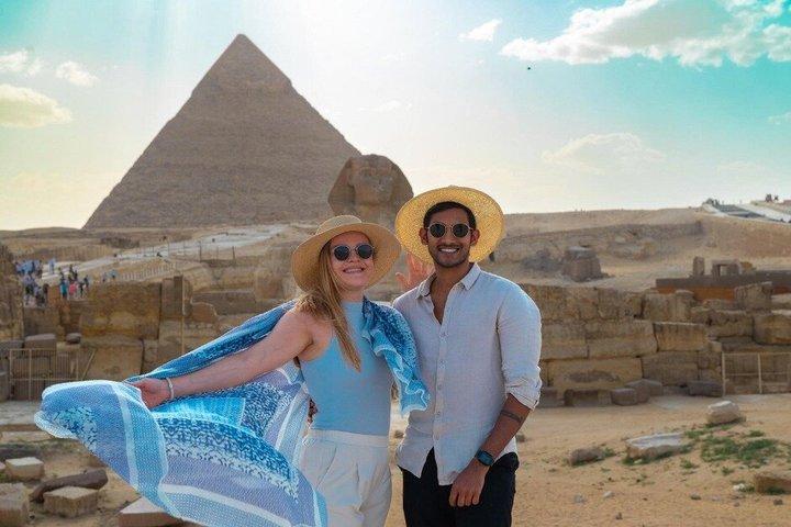 VIP Private Giza Pyramids Sphinx Tour with Camel Ride