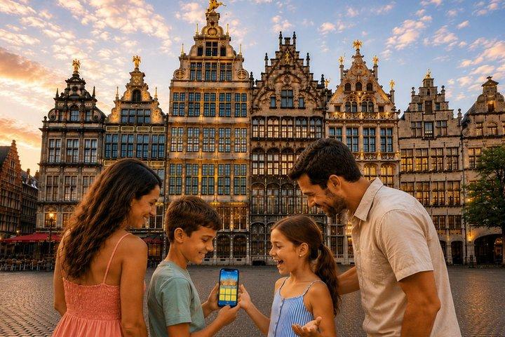 Antwerp Scavenger Hunt & Highlights Self-Guided Walking Tour