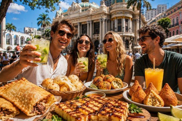 Rio Historic Downtown & Lapa Street Food Tour (Full Meal)