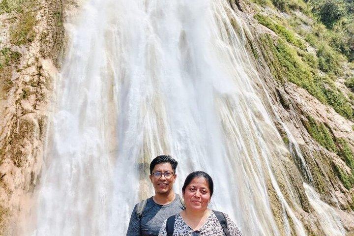 Walk through the Chiffon Waterfalls and Montebello Lakes