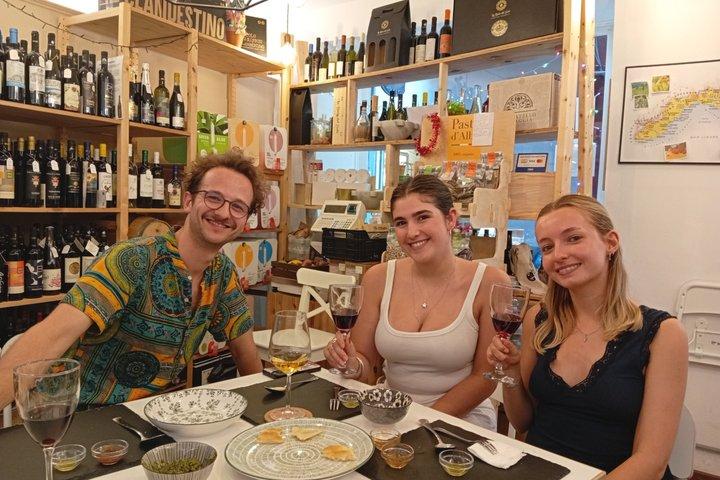 Genoa: 5 Ligurian Wines with Pesto, Focaccia & Cheese Tasting