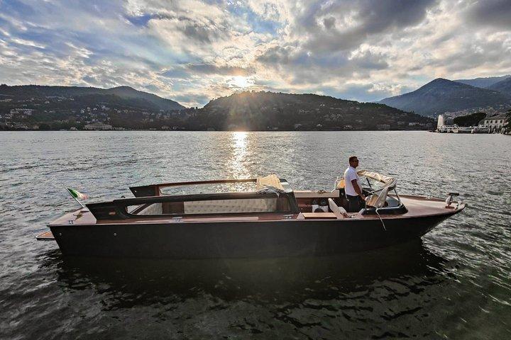 Lake Como Private Wooden Boat Tour & Italian Glamour