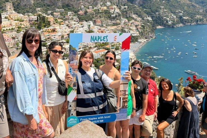 From Naples small group Sorrento Positano & Amalfi with boat tour