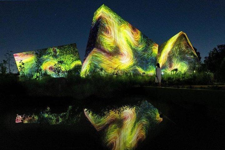 TeamLab Botanical Garden Osaka Interactive Light Art Ticket