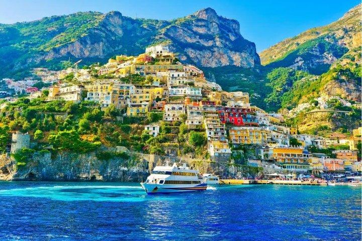 Amalfi & Positano Day Trip from Rome with Coastal Cruise